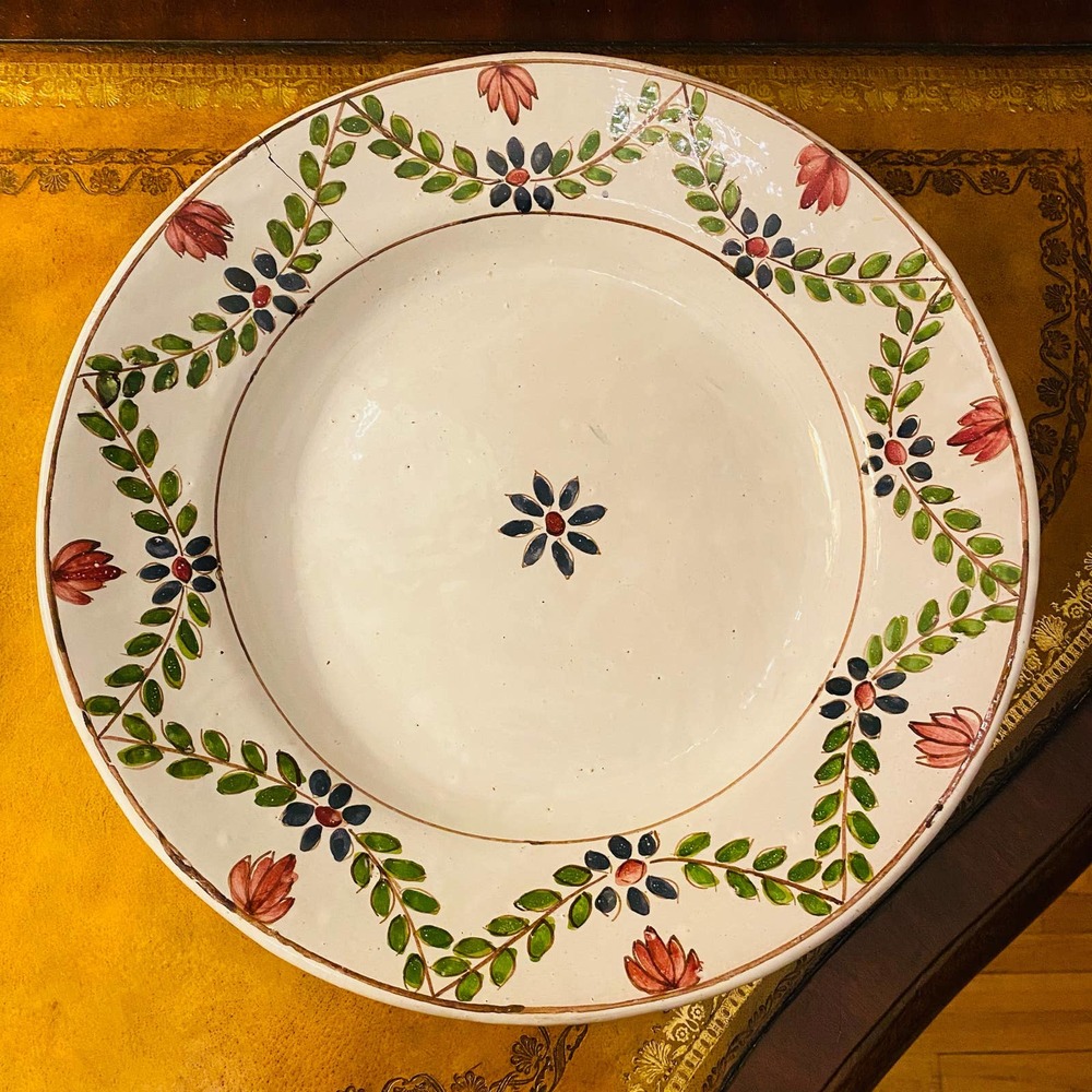 Large 12" Platter Authorized Copy Made in Portugal Serving Plate